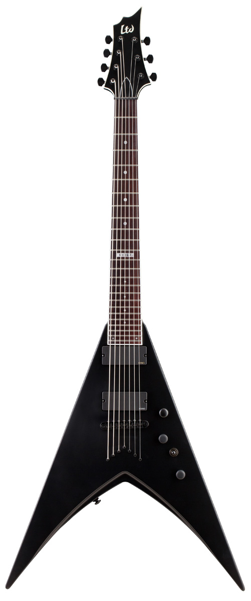 ESP ESP LTD V-307 Electric Guitar - Black Satin