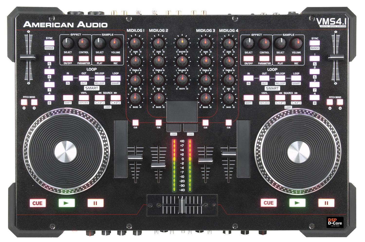 American DJ and Audio American DJ VMS41 USB DJ Controller