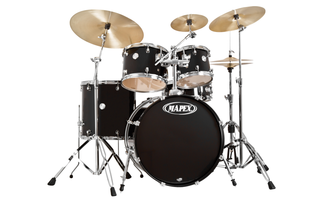 Mapex Mapex VR5295 Voyager SRO Drum Kit, 5-Piece - Black