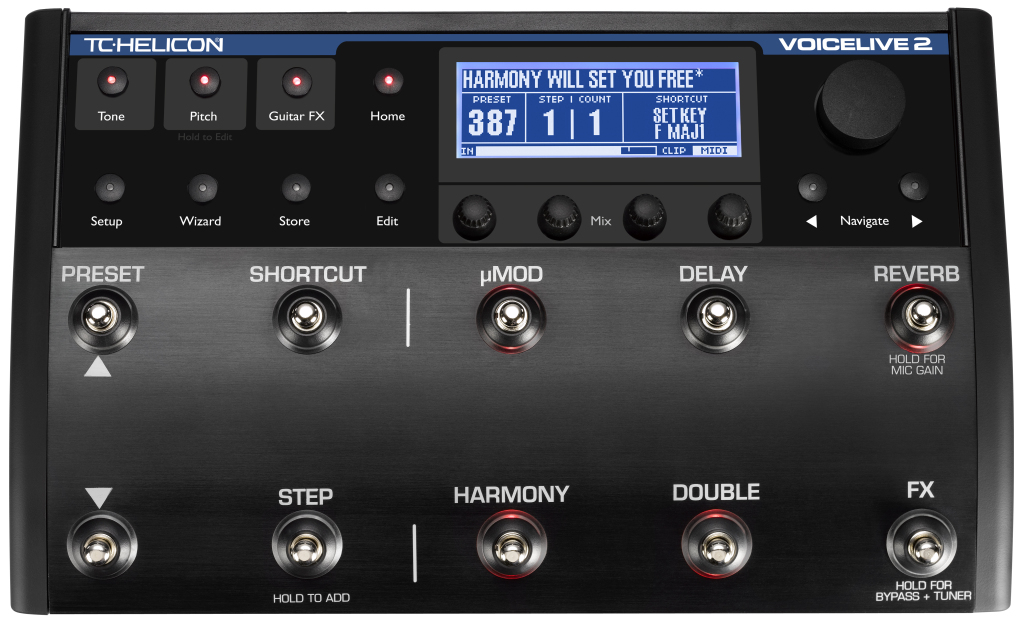TC Electronic and TC-Helicon TC-Helicon VoiceLive 2 Vocal Processor