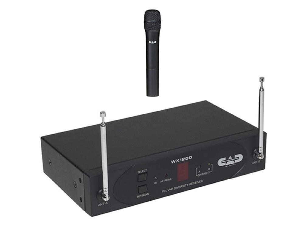 CAD CAD WX1200 VHF Handheld Wireless Microphone System