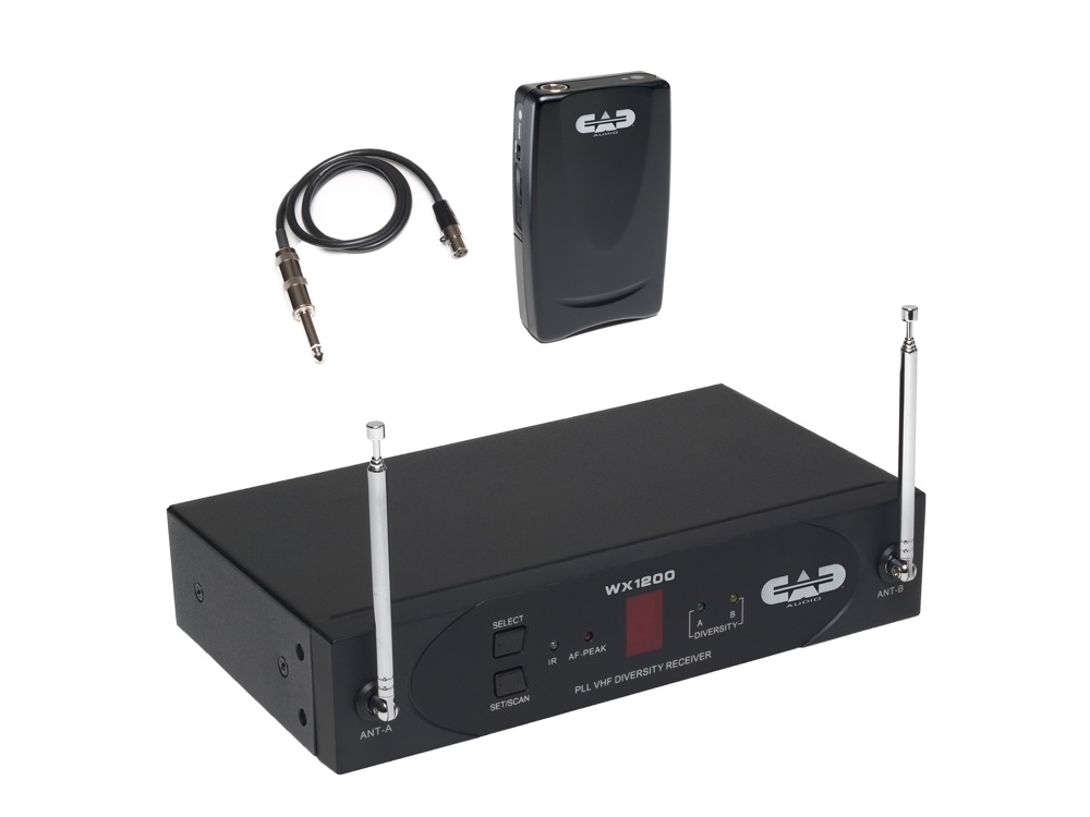 CAD CAD WX1210GTR VHF Wireless Bodypack Guitar System