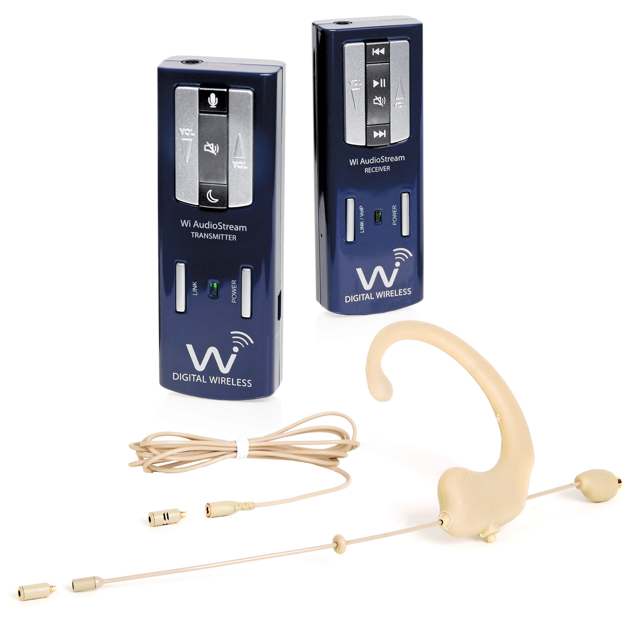 Wi Digital Wireless Systems Wi Digital JMWASEL2 AudioStream EL Headset/Lavalier Wireless