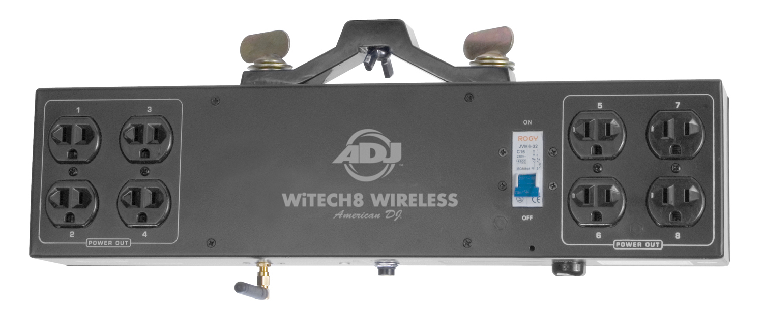 American DJ and Audio American DJ Witech8 Wireless Lighting Controller