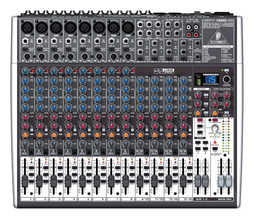 Behringer Behringer X2222USB XENYX 22-Channel Mixer with USB