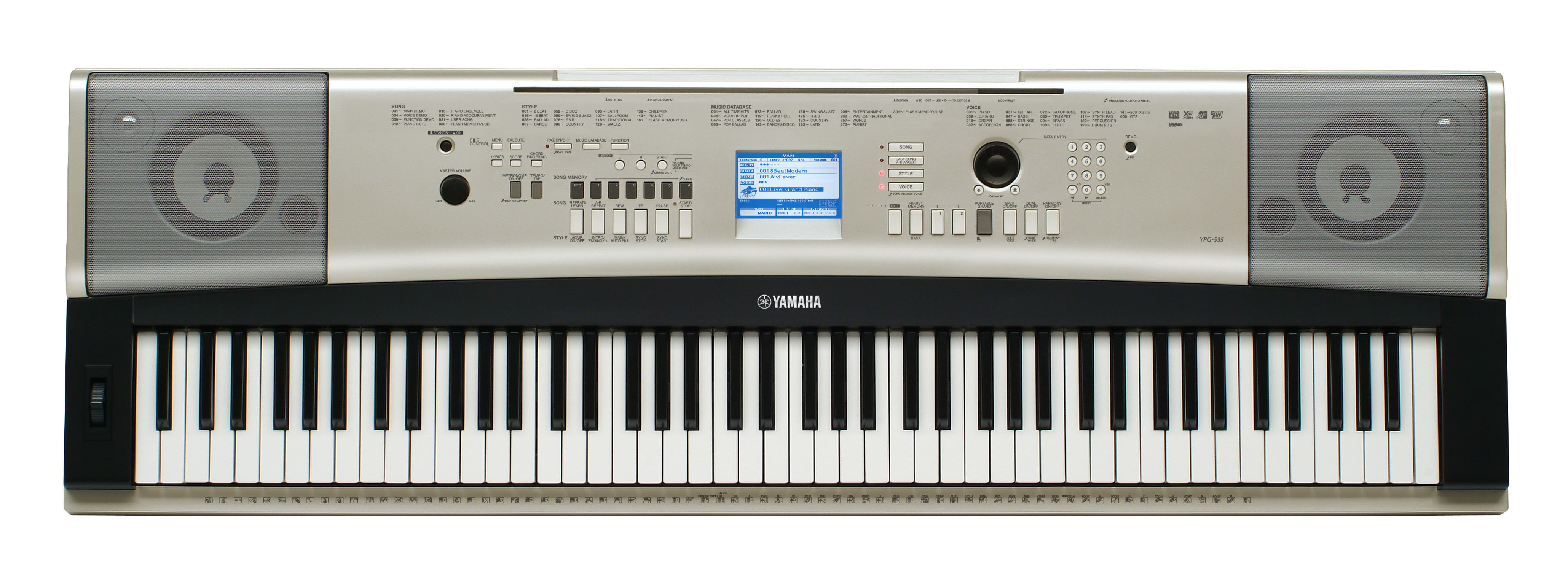 Yamaha Yamaha YPG-535 Portable Grand Keyboard, 88-Key