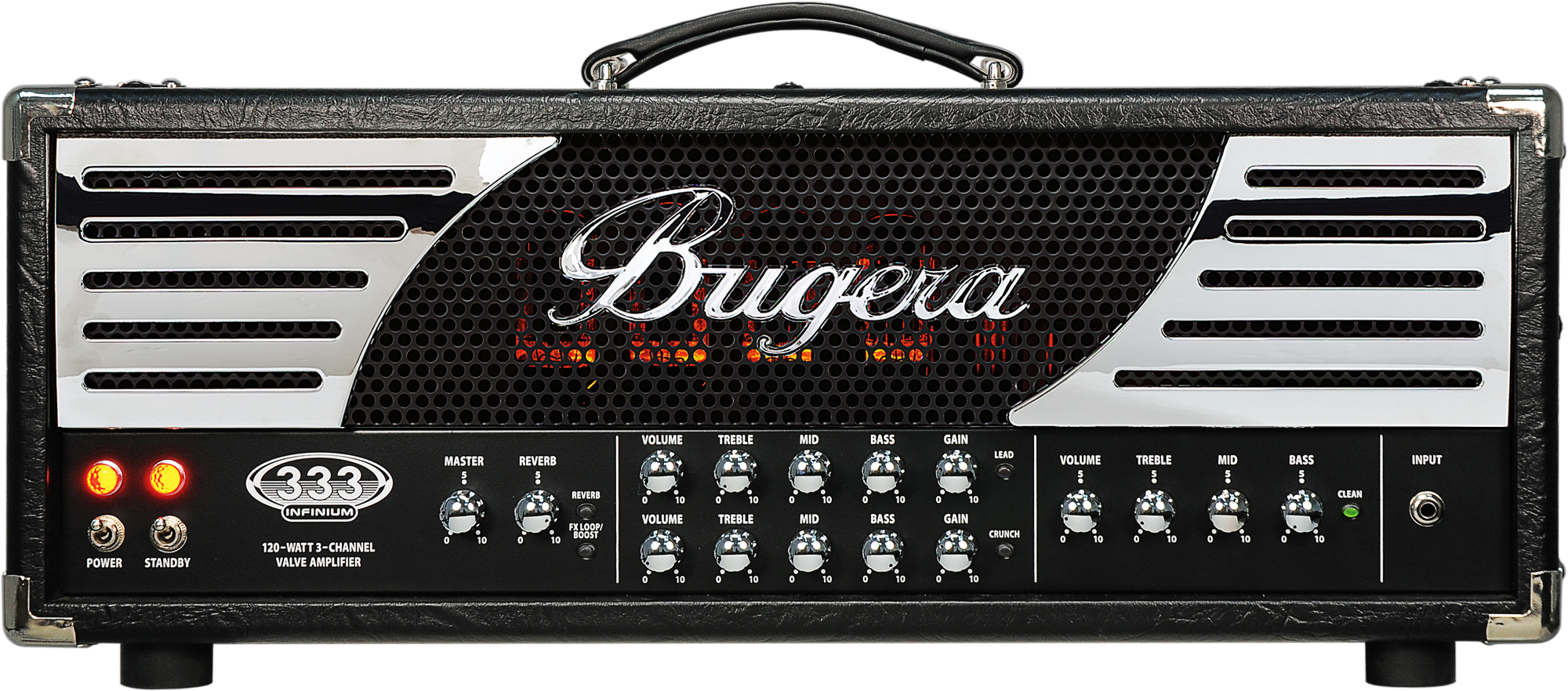 Bugera Bugera 333-INFINIUM Guitar Amplifier Head, 120 Watts