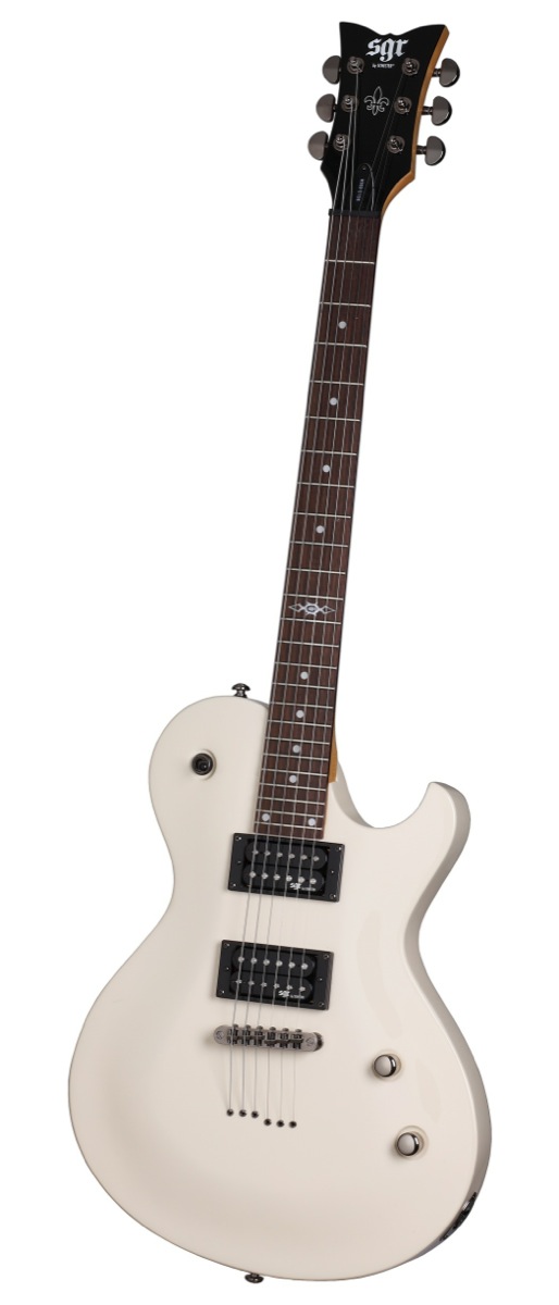 Schecter SGR by Schecter Solo 6 Electric Guitar with Gig Bag - White