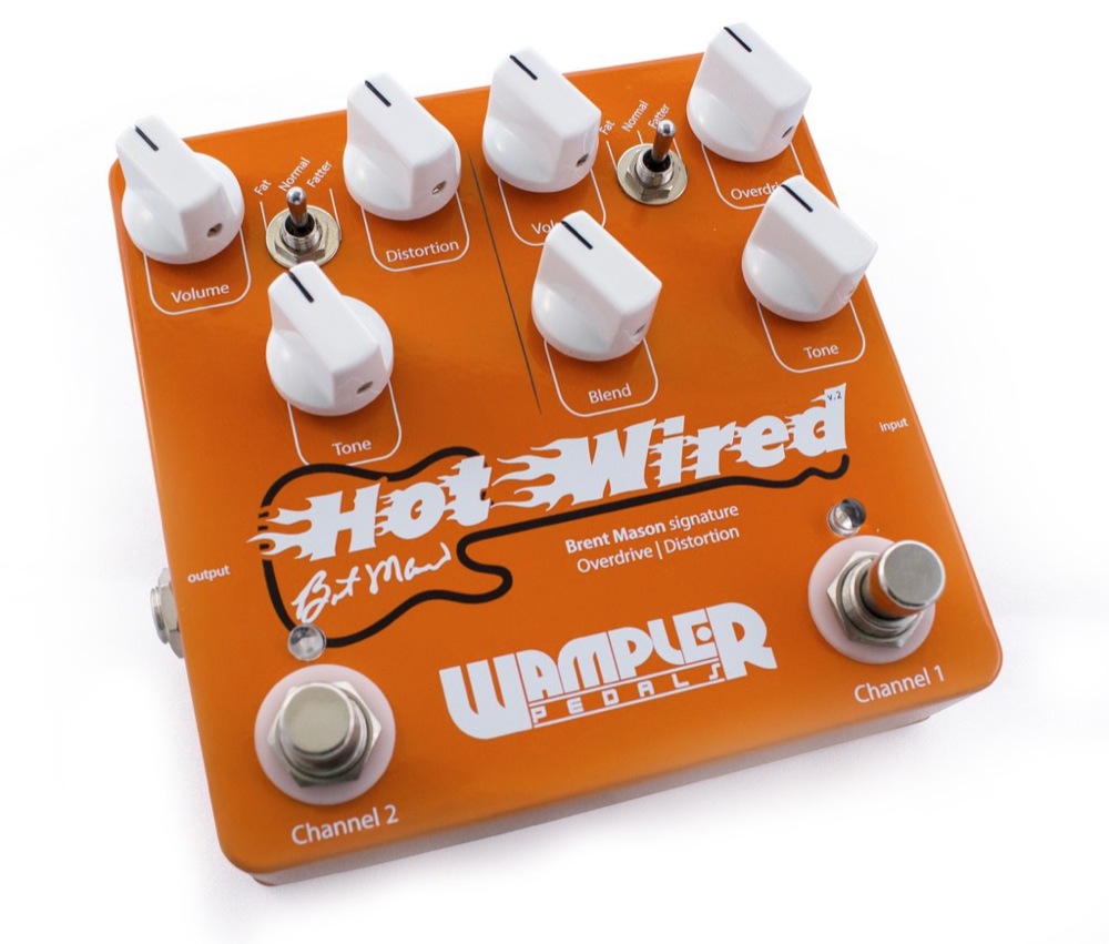 Wampler Wampler Brent Mason Hot Wired v2 Overdrive Distortion Pedal