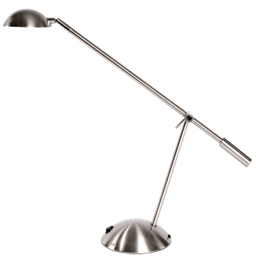 Mighty Bright Mighty Bright LUX Dome LED Task Light - Brushed Nickel