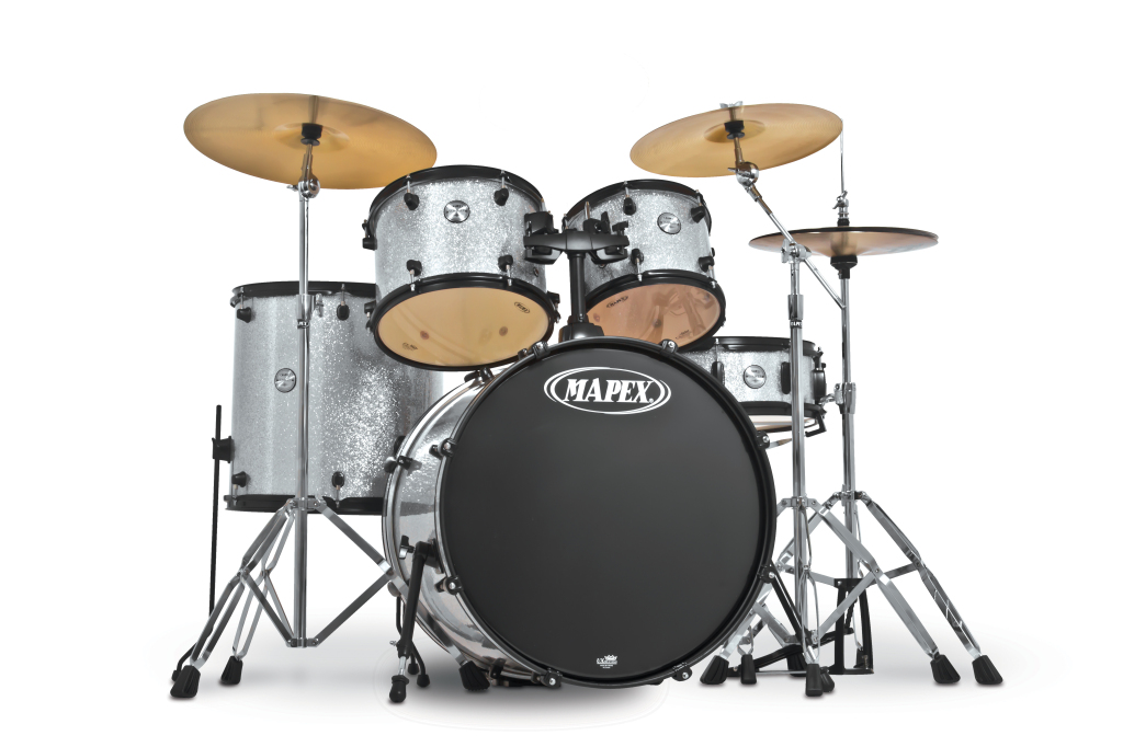 Mapex Mapex VR5295 Voyager SRO Drum Kit, 5-Piece - Crystal