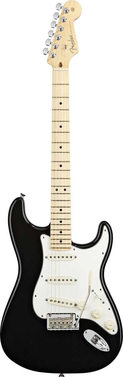 Fender Fender 2012 American Standard Stratocaster Electric Guitar, Maple - Black