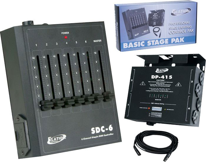 American DJ and Audio American DJ Basic Stage Pak Lighting Package