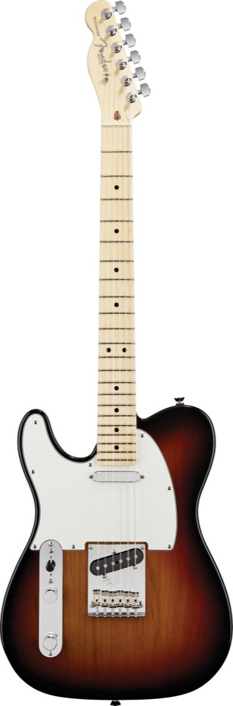 Fender Fender 2012 American Standard Left-Handed Telecaster Guitar, Maple - 3-Color Sunburst