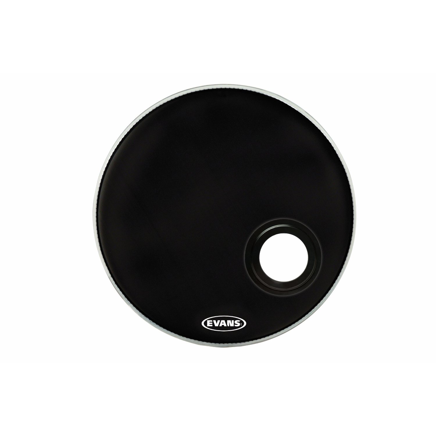 Evans Evans REMAD Bass Drumhead, Resonant - Black (22 Inch)