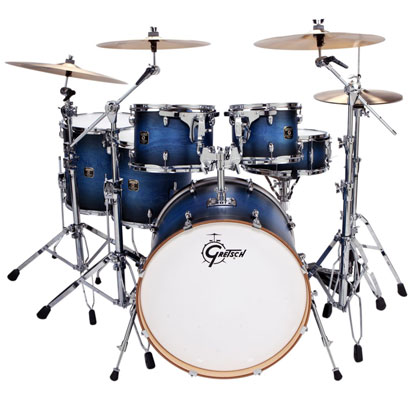 Gretsch Guitars and Drums Gretsch CMTE8262 Catalina Maple Drum Shell Kit, 6-Piece - Satin Burst