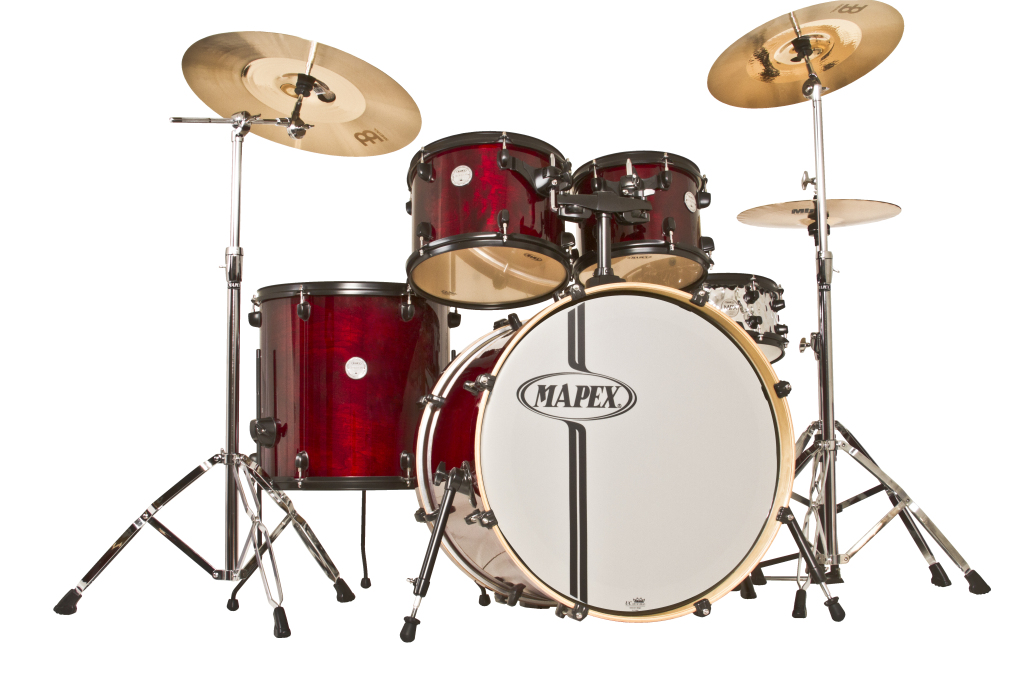 Mapex Mapex HZB529SJ Horizon Birch SRO Drum Shell Kit, 5-Piece - Cherry