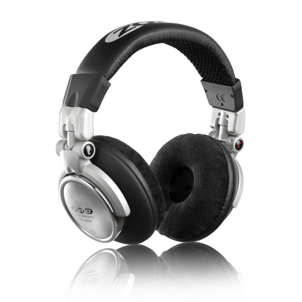 Zomo Zomo HD-1200 DJ Headphones - Black and Silver