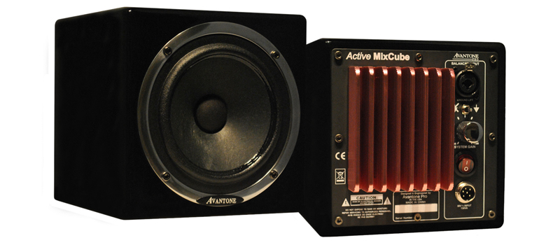 Avantone Pro Avantone MixCubes Active Studio Monitors, 60 Watts - Black