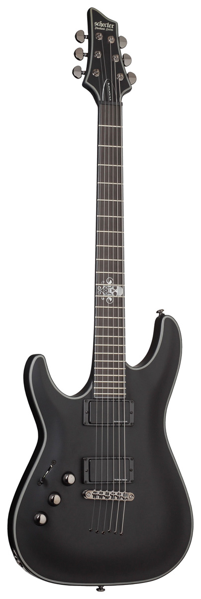 Schecter Schecter Blackjack SLS C1 Active Left-Handed Electric Guitar - Satin Black