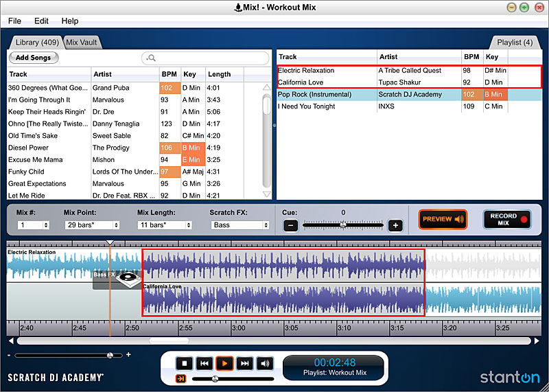 Stanton Stanton Scratch DJ Academy MIX DJ Software