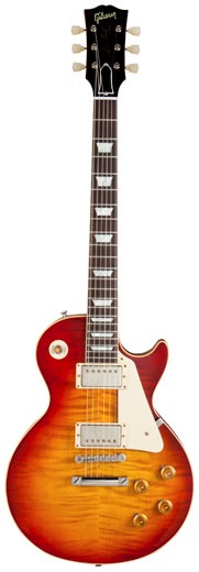 Gibson Gibson Custom 1960 Les Paul VOS Electric Guitar (with Case) - Washed Cherry