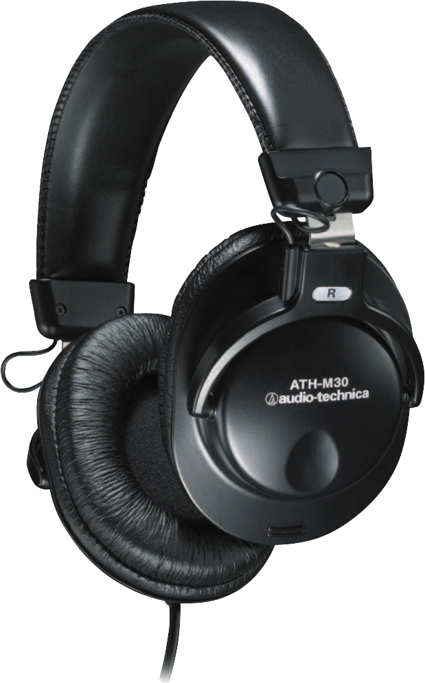 Audio-Technica Audio-Technica ATH-M30 Stereo Monitor Headphones, Closed-Back