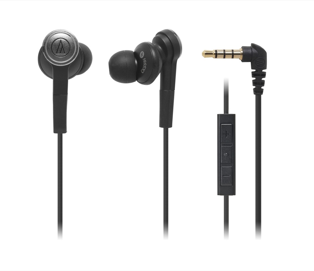 Audio-Technica Audio-Technica ATH-CKS55i Earphones - Black