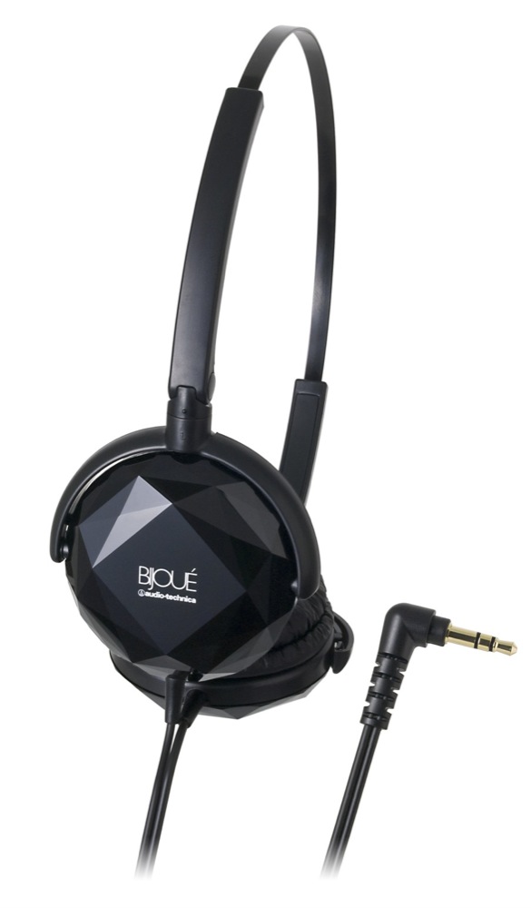 Audio-Technica Audio-Technica ATH-FW33 FashionFidelity BIJOUE Headphones - Black