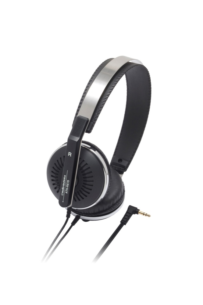 Audio-Technica Audio-Technica ATH-RE70 Retro-Face Headphones - Black
