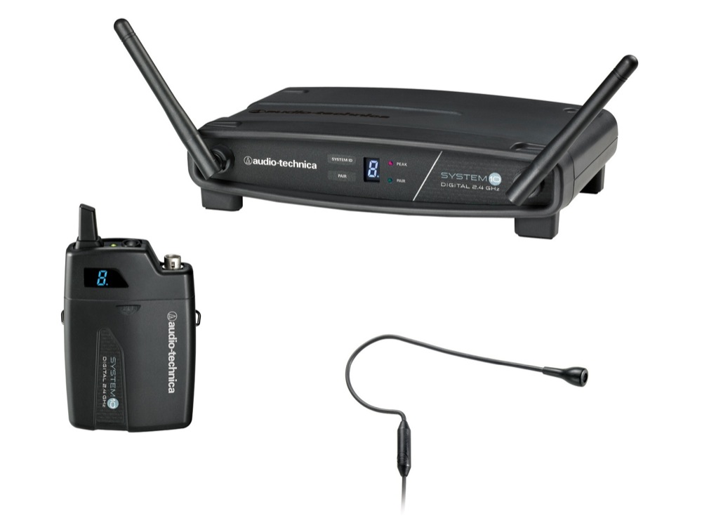 Audio-Technica Audio-Technica ATW-1101/H92 System 10 Wireless Headset System - Black