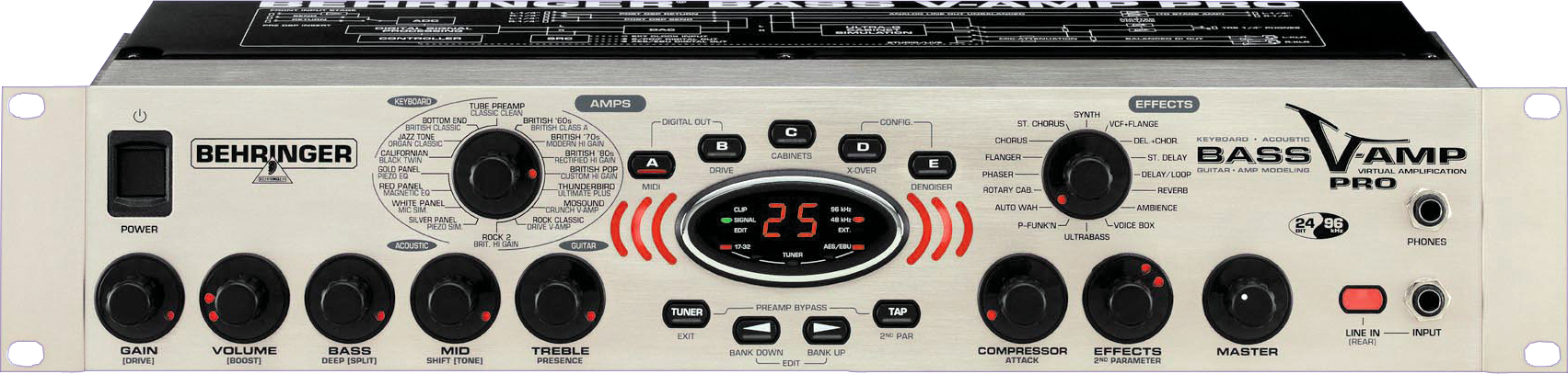 Behringer Behringer Bass V-Amp Pro Bass Amplifier Modeler