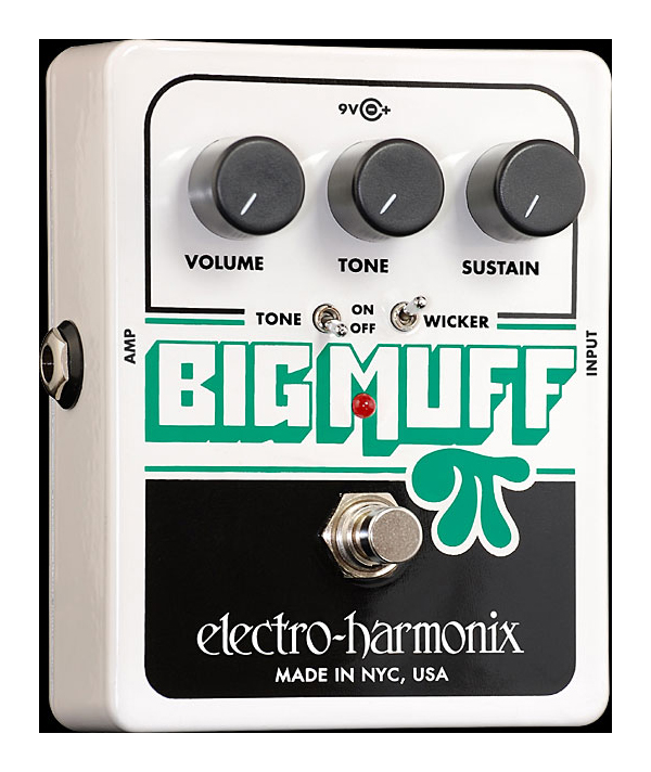 Electro-Harmonix Electro-Harmonix Big Muff Pi Pedal with Tone Wicker Distortion