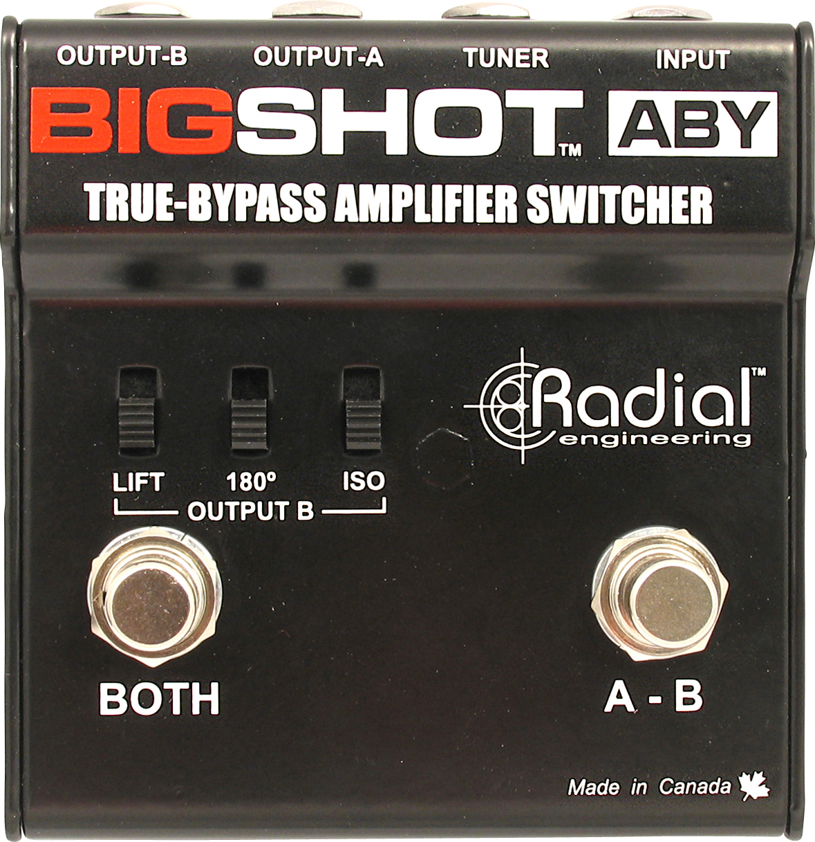 Radial Radial BigShot ABY True Bypass Switcher