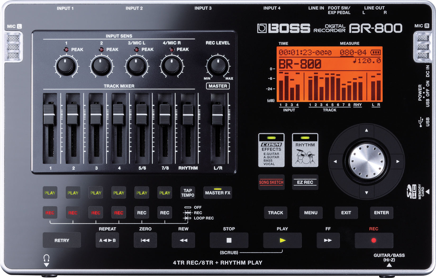 Boss Boss BR-800 Digital Recorder/Interface/DAW Controller