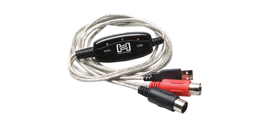 Hosa Hosa USB to MIDI Cable, Windows (6 Foot MIDI, 3 Foot USB)