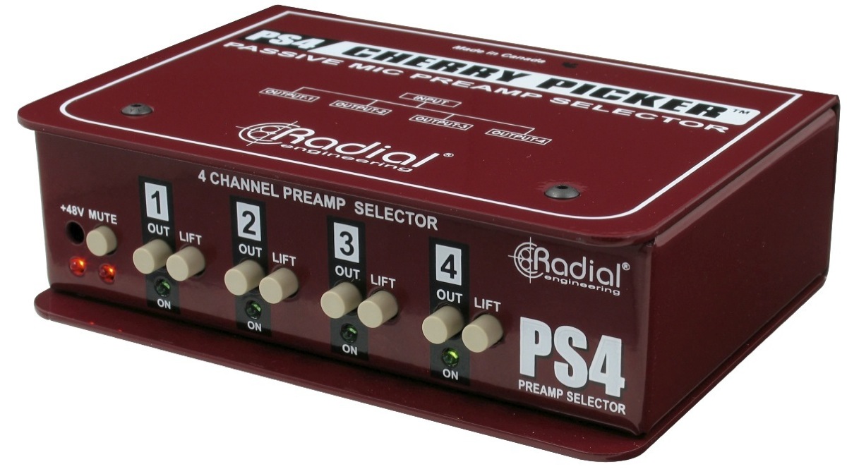 Radial Radial Cherry Picker Studio Preamp Selector