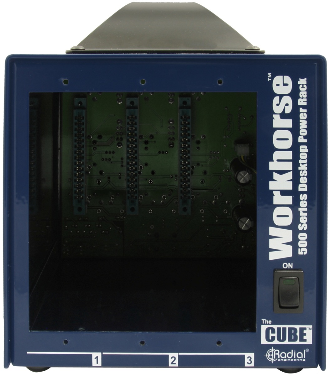 Radial Radial Workhorse The Cube 3 Slot Desktop Power Rack