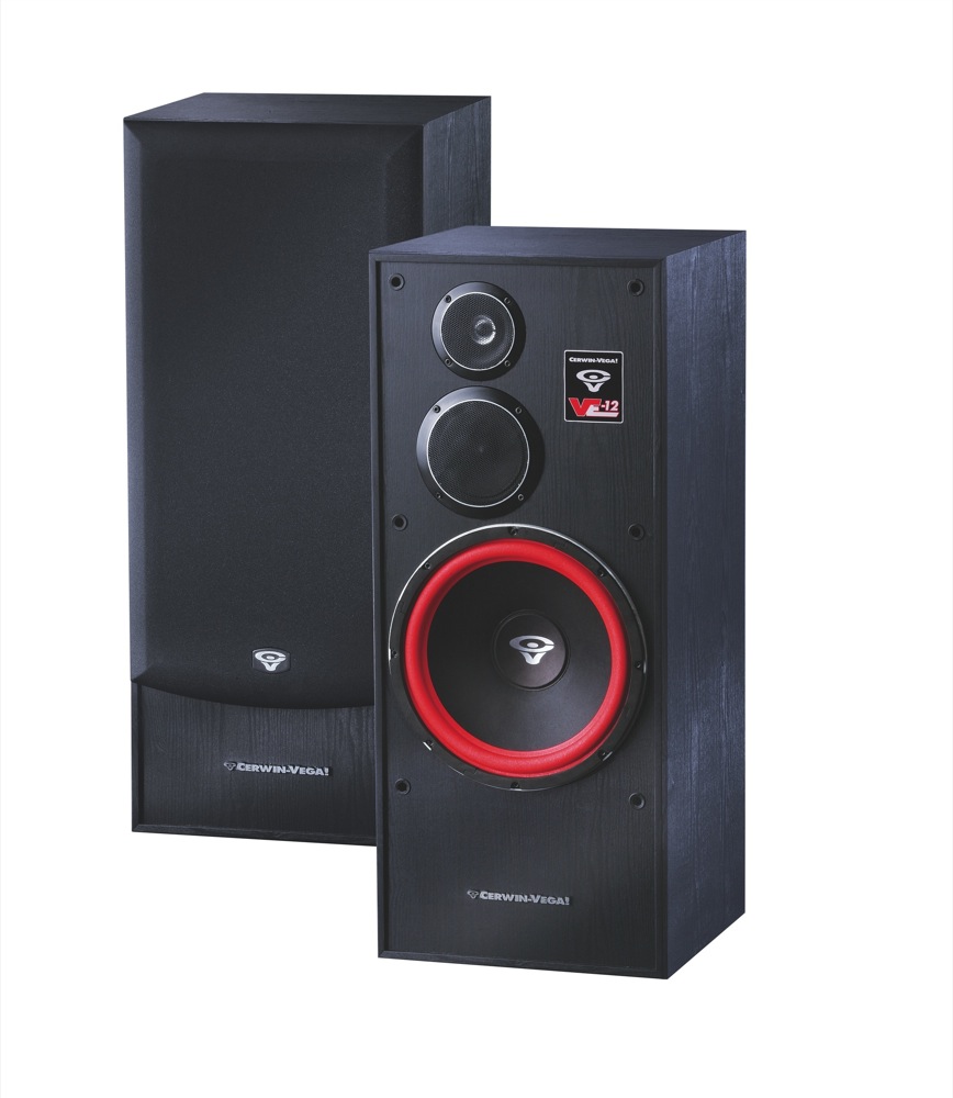 Cerwin-Vega Cerwin-Vega VE-12 3-Way Home Audio Floor Tower Speaker