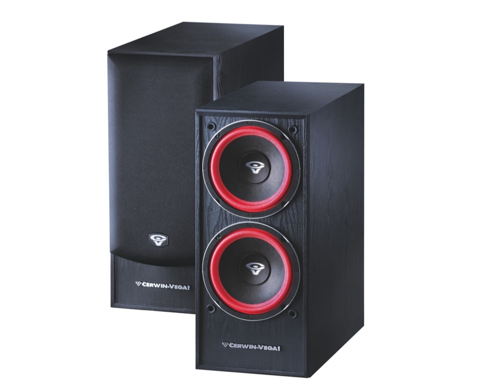 Cerwin-Vega Cerwin-Vega VE-28S Dual Powered Subwoofer (250 Watts, 2x8