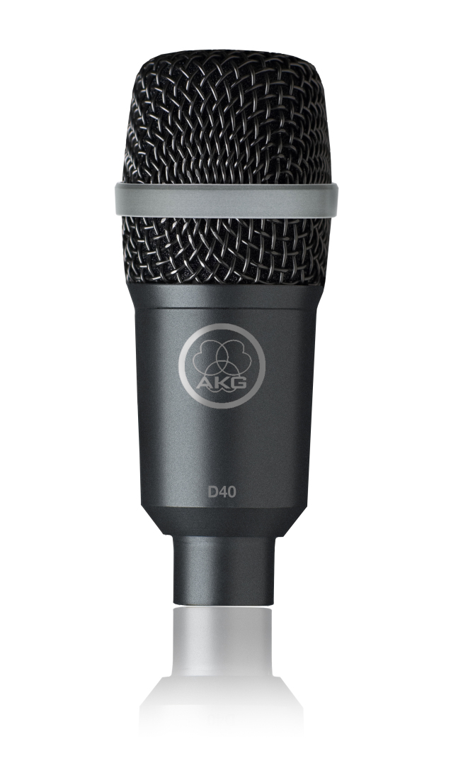 AKG AKG D 40 Dynamic Instrument Microphone, Cardioid