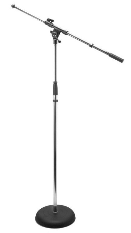 Hosa Hosa MSB139 Weighted Microphone Boom Stand - Chrome