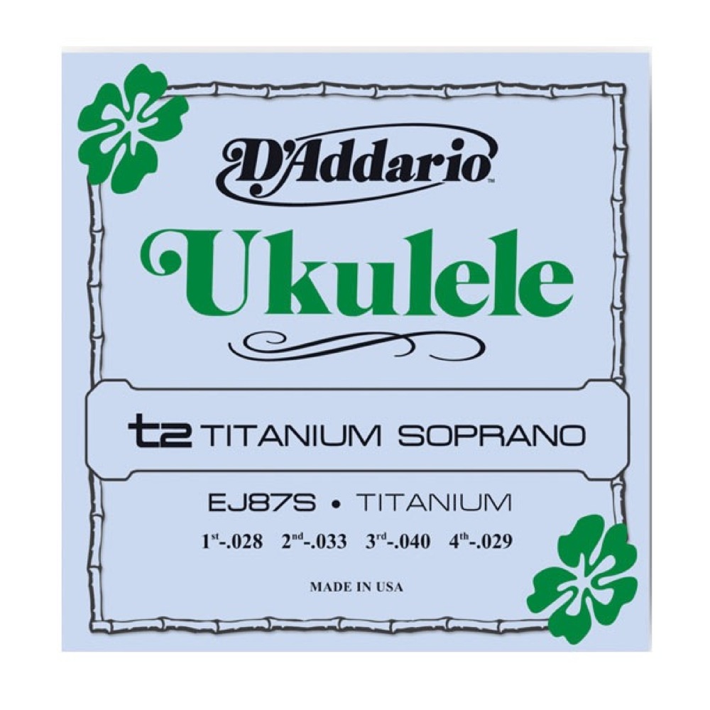 D'Addario D'Addario Titanium Ukulele Strings (Soprano)