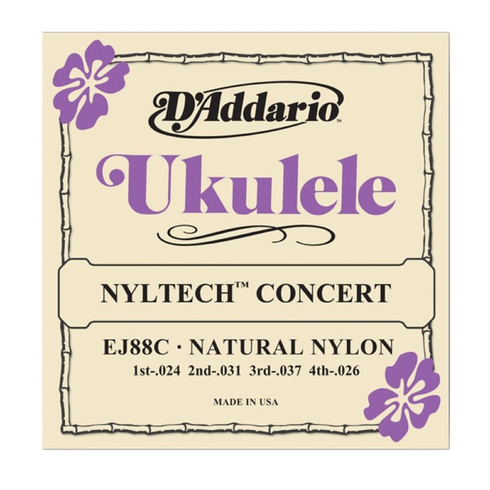 D'Addario D'Addario Nyltech Ukulele Strings (Concert)