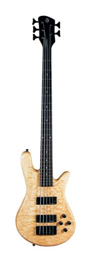 Spector Spector Legend Classic 6 Electric Bass, 6-String - Natural Quilted Maple