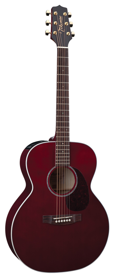 Takamine Takamine EG430S NEX Small Jumbo Acoustic-Electric Guitar - Wine Red
