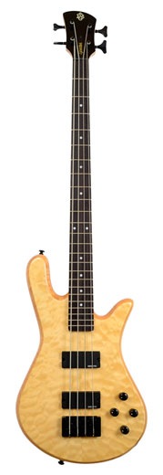 Spector Spector Legend Classic 4 Electric Bass - Natural Quilted Maple