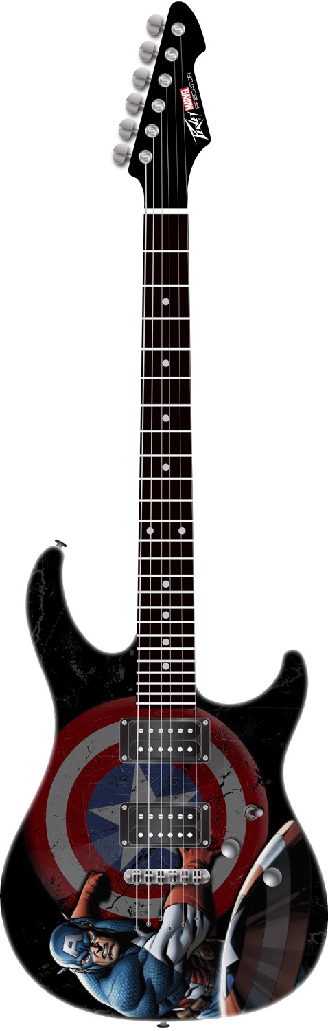 Peavey Peavey Predator Plus Stoptail EXP Electric Guitar - Captain America