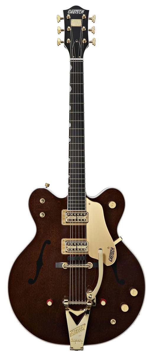 Gretsch Guitars and Drums Gretsch G6122-1962 Chet Atkins Electric Guitar, Country Gentleman - Walnut Stain