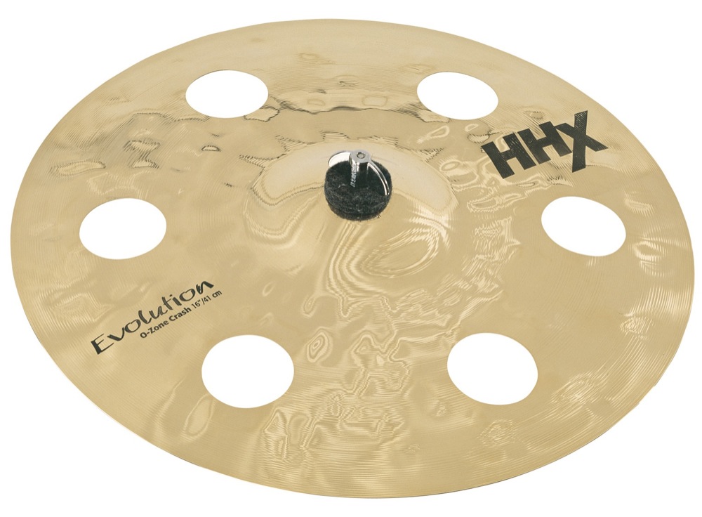 Sabian Sabian HHX Evolution O-Zone Crash Cymbal - Brilliant Finish (16 Inch)